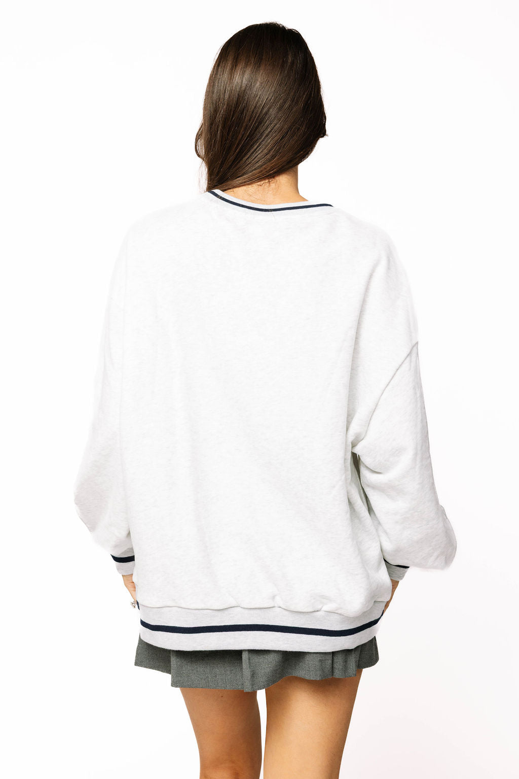 Licensed Sample - Nevada Plaid Letter Sweatshirt