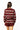 Licensed Sample - FSU Full Sequin Skinny Stripe Cardigan/Short SET