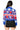 Licensed Sample - La Tech Vintage Football Helmet Stripe Turtle Neck Sweater