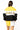 Licensed Sample - Mizzou Quarter Zip Colorblock Sweatshirt/Short Set