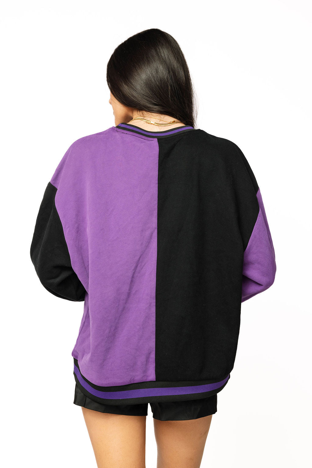 Licensed Sample - Clemson Black Colorblock Sweatshirt