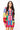 SAMPLE- Colorblock Needlepoint Button down Sweater Dress