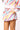 SAMPLE- Light Pink and Multi Candy Cane Stipe Sweatshirt and Short Set