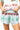 SAMPLE- Mint Needlepoint 'Falalala' Sweater Vest and Short Set