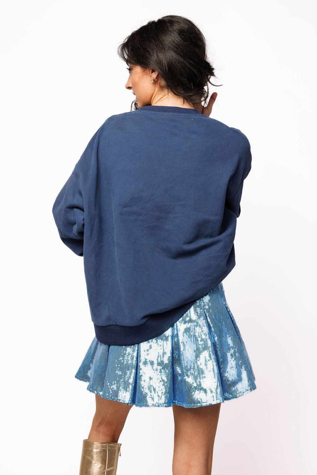 SAMPLE- Navy 'Mazel Tov' Sweatshirt