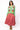 Green Mrs. Claus Button Up Cardigan