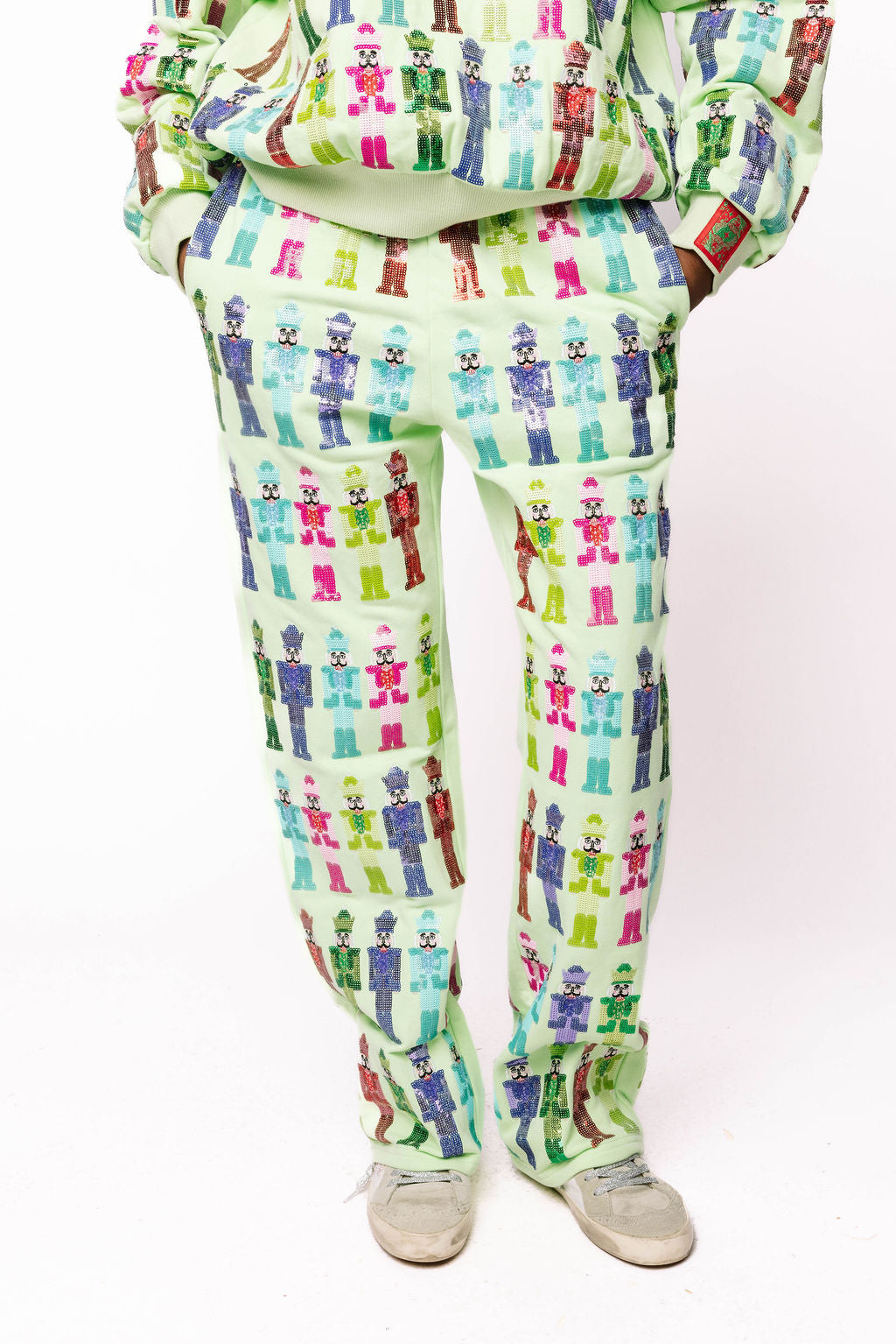 Mint Multi Nutcracker Pant