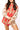 Red & Ivory Striped Christmas Cookie Sweatshirt