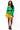 Green Elf Collared Button Up Sweater