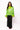Green Full Sequin Feather Trim Grinch Heart Sweater