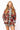 Red, Green & White Plaid Poinsettia Cotton Button Up Top