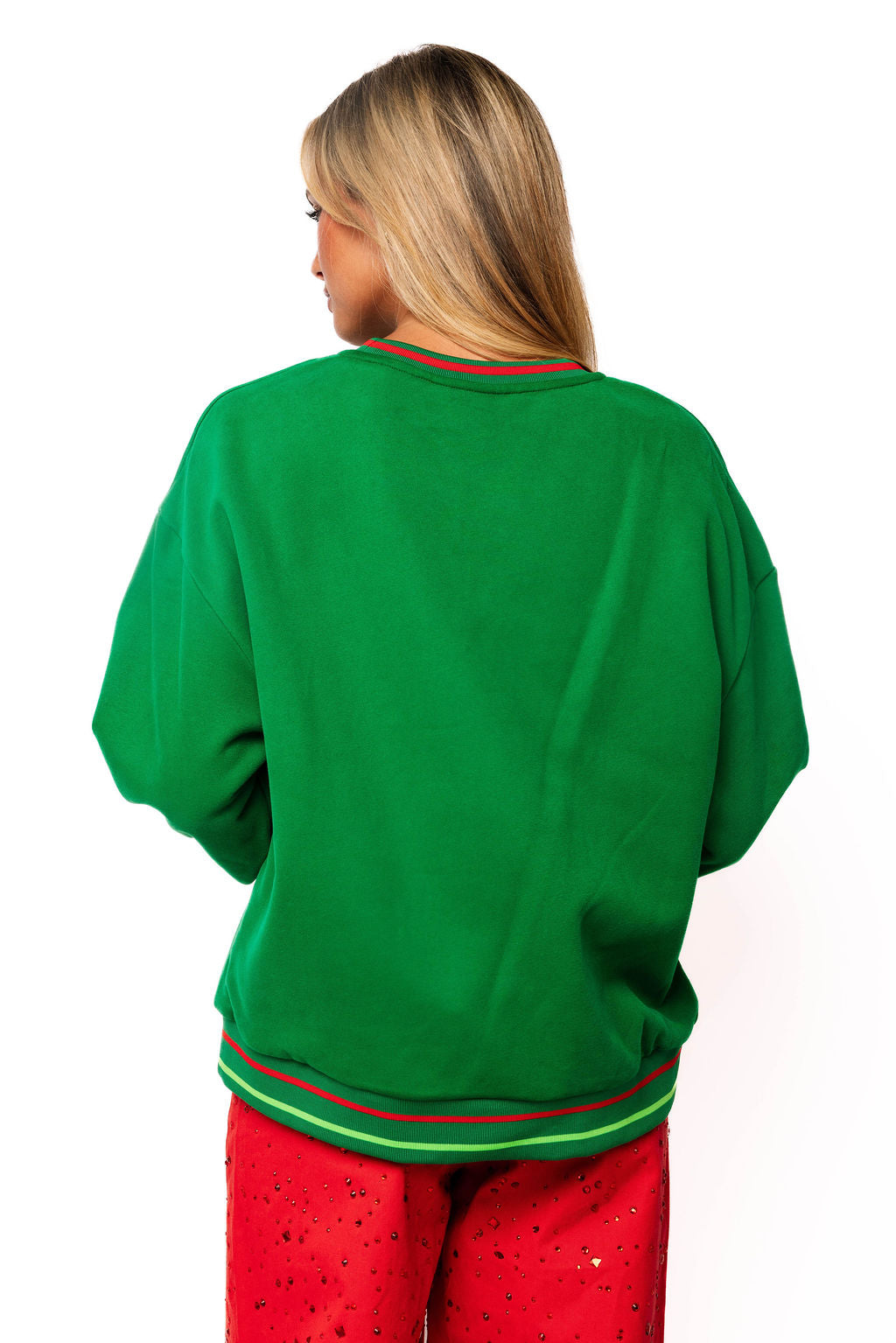Sample Green Mini Christmas Icon Sweatshirt