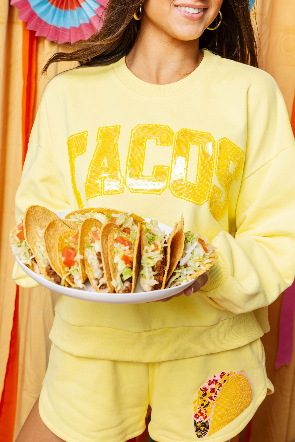 Yellow Taco Sweatshirt