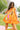 Orange Instrument Tank Dress
