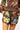 Brown & Neon Butterfly Short
