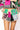 Beige Multi Queen Patchwork Short