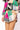 Beige Multi Queen Patchwork Short