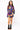 Sample Multi Plaid Neon Butterfly Button Up Romper