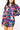 Sample Multi Plaid Neon Butterfly Button Up Romper