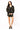 Sample Black Pasta Name Cardigan/Short Set