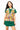 Sample Dark Green Fishing Lure Vest Tee Dress