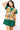 Sample Dark Green Fishing Lure Vest Tee Dress