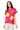 Hot Pink Multi Flower Tee
