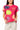 Hot Pink Multi Flower Tee