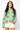 Licensed Sample - Green & White Rhinestone Football Button Down LS Shirt