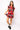 Licensed Sample - NC State Vintage Football Helmet Stripe Vest and Skirt Set
