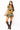 Licensed Sample - UCF Vintage Football Helmet Stripe Vest and Skirt Set