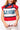 Licensed 'Ole Miss' Colorblock Jewel Letter Short Sleeve Sweater