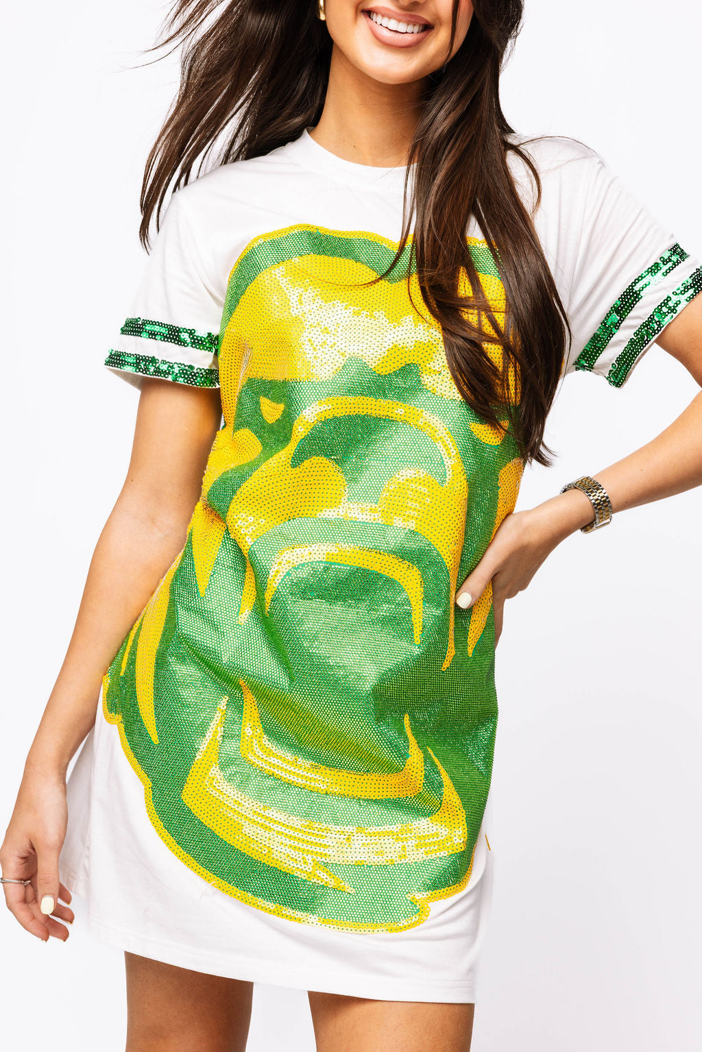 Licensed Baylor Oversized Mascot Tee Dress