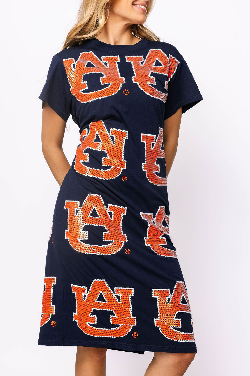 auburn orange dress Azazie Rue