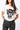 Licensed NC State Mascot Sequin Flower Tee