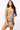 Tan, Purple & Yellow Plaid Crawling Tiger Button Tank Dress