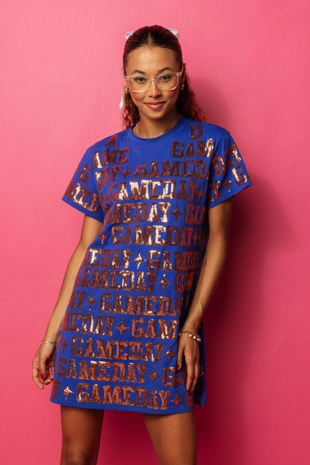 Gameday All Over Tee Dress