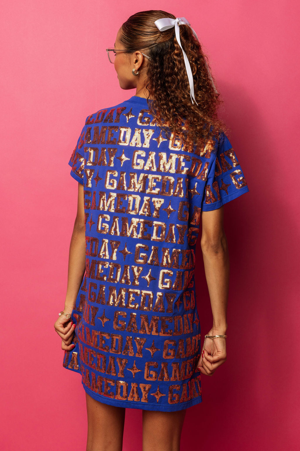 Gameday All Over Tee Dress