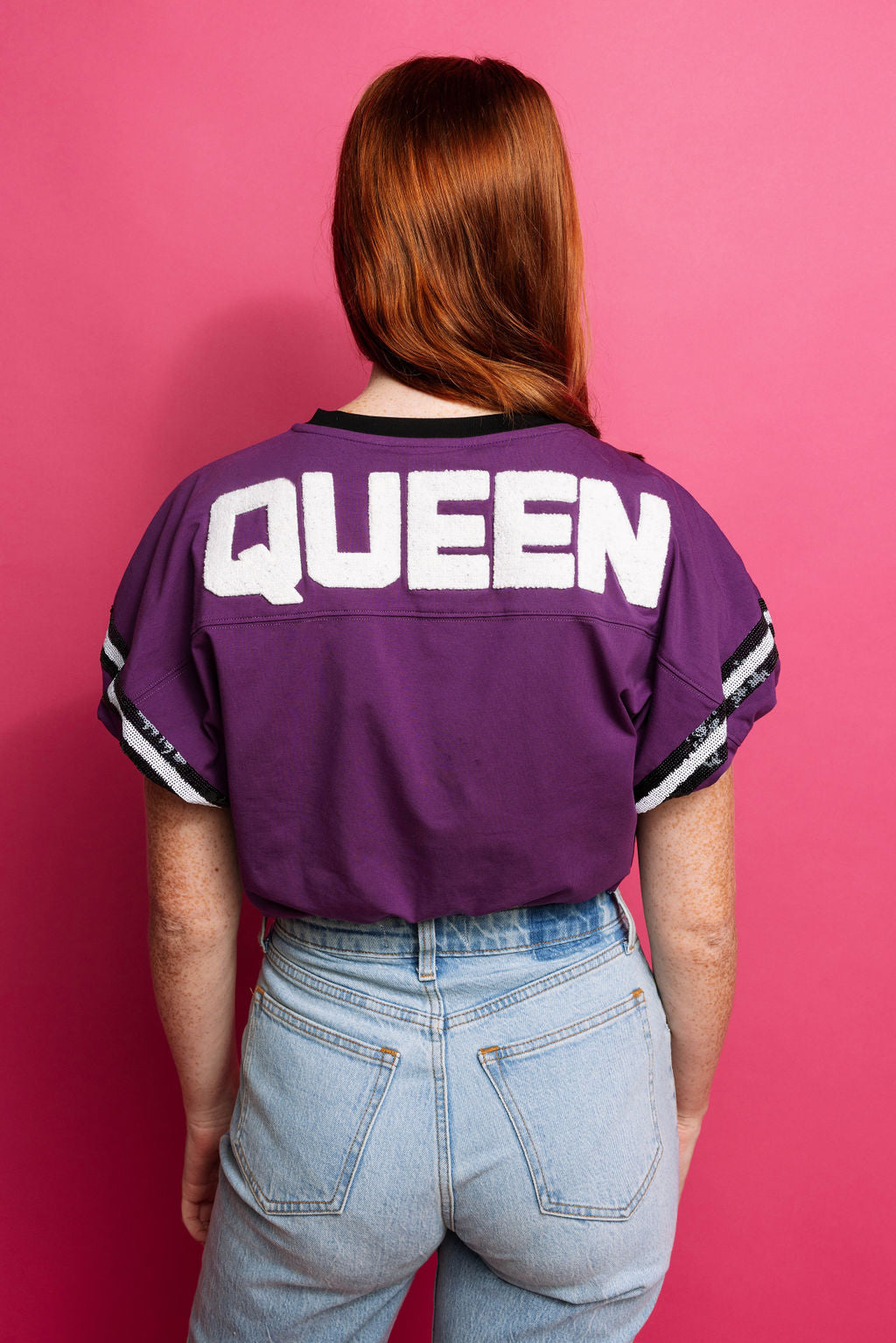 Queen Jersey Bubble Top