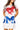 Licensed SMU Oversized Mascot Tee Dress