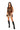 Tan Sequin Pailette Tiger Knit Tank