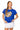 Royal Jeweled Football Tee