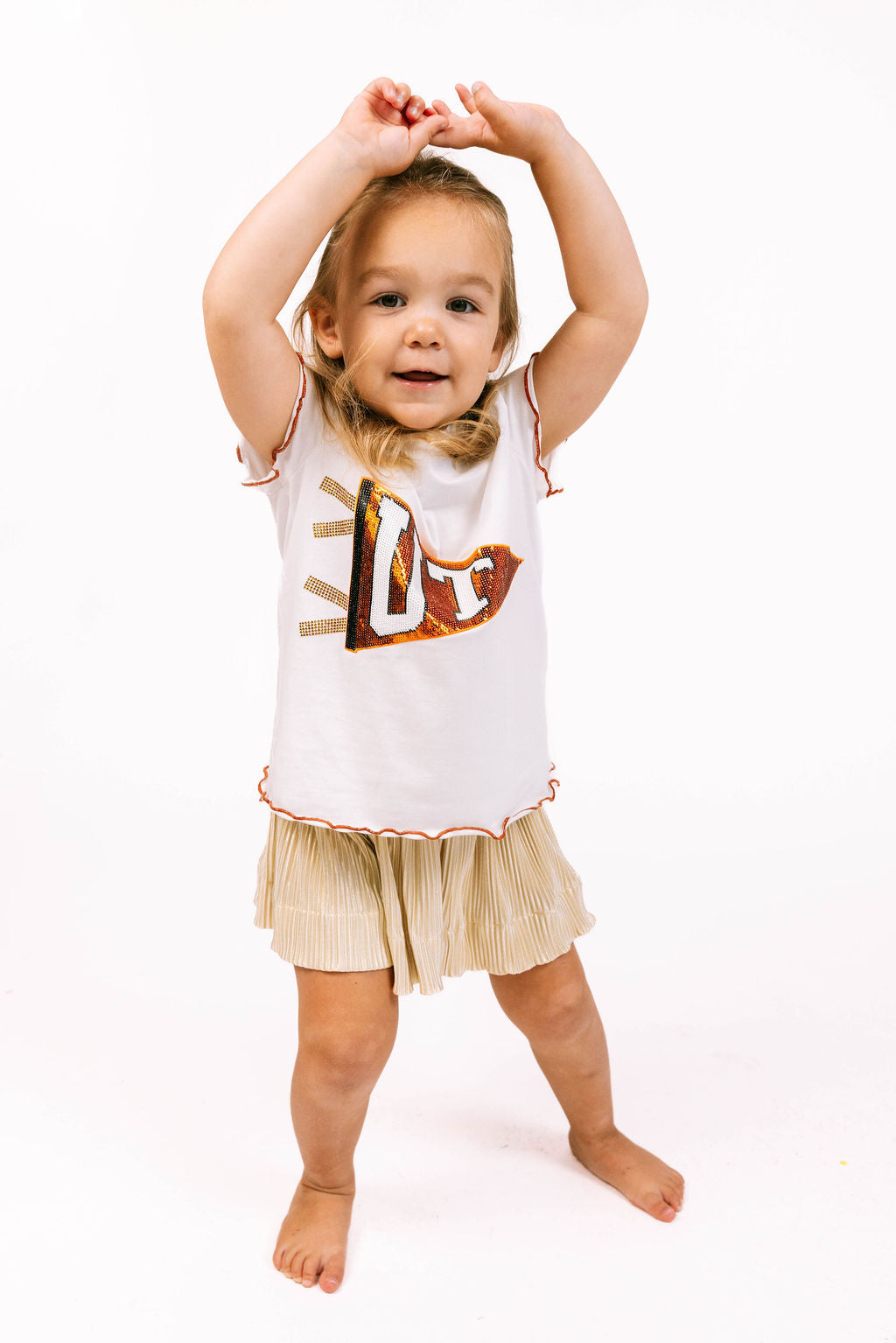 Licensed Kids Texas Pennant Frill Tee