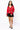 SAMPLE - Red Footballs & Stars Knit Cardigan