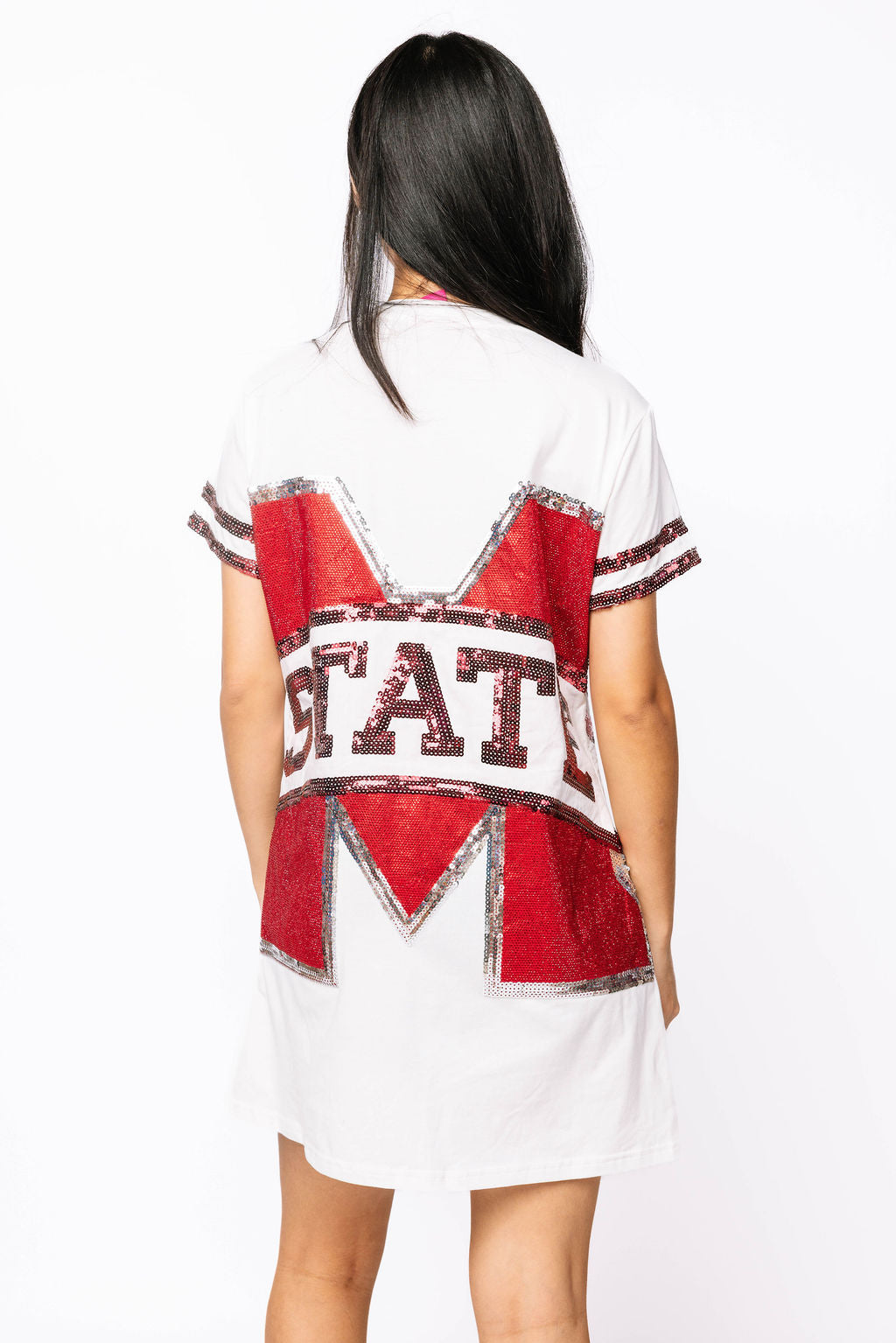 Licensed Sample - Miss State Oversized Mascot Tee Dress