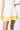 SAMPLE - White & Yellow Pleated Cheerleader Skirt