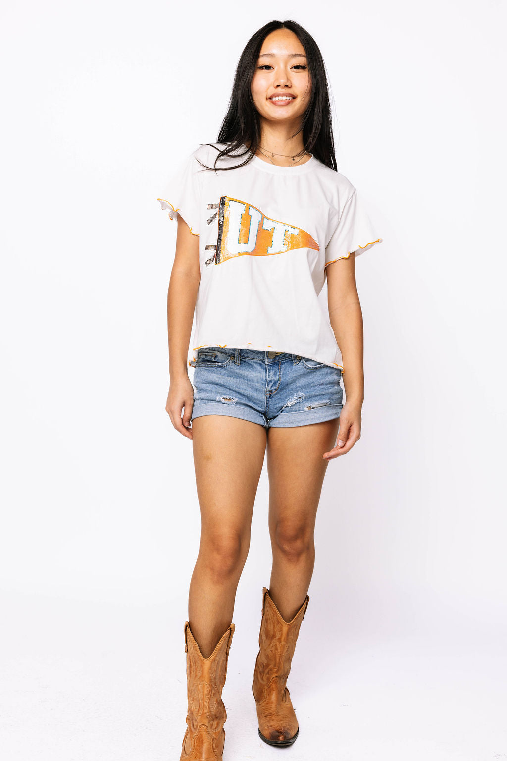 Licensed Sample - Tennessee Pennant Frill Tee