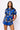 SAMPLE - Blue & Red Scattered Bulldog Top and Short Set