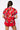 SAMPLE - Blue & Red Scattered Bulldog Top and Short Set