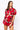 SAMPLE - Red & Grey Scattered Bulldog Top and Short Set